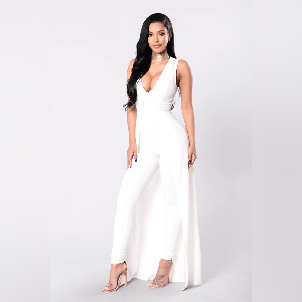Pants Jumpsuit White Ivory ✨NWT🏷️